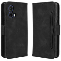 Klopové pouzdro pro Motorola Moto G85, Card Slot, černé