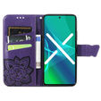 Klopové pouzdro pro Realme 10 4G, Butterfly, fialové