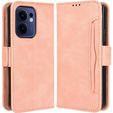Klopové pouzdro pro Oppo Reno 13F / Oppo Reno 13FS, Card Slot, růžové