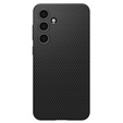 Pouzdro Spigen pro Samsung Galaxy S24 FE, Liquid Air, černé + 9H tvrzené sklo