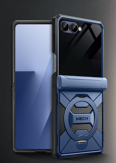 Pouzdro Tongate MECH s MagSafe pro Samsung Galaxy Z Flip7 FE / Z Flip6, zelené