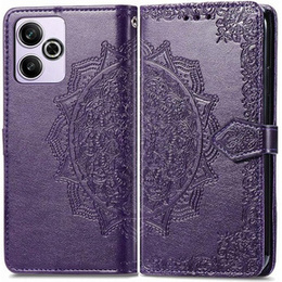 Klopové pouzdro pro Xiaomi Redmi 13, Mandala, fialové
