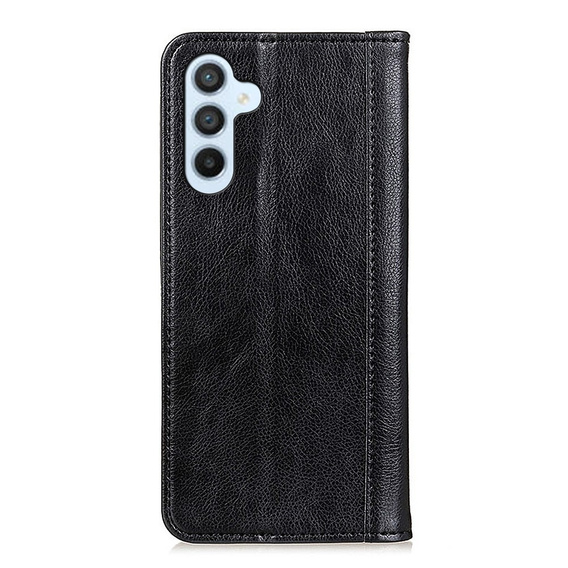Pouzdro pro Samsung Galaxy A36 5G, Wallet Litchi Leather, černé