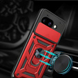 Pouzdro pro Google Pixel 9A, CamShield Slide, červené