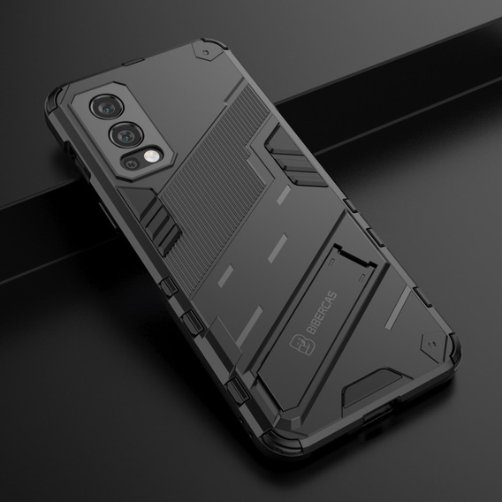 Pouzdro pro OnePlus Nord 2 5G, Military kickstand, modré