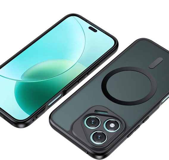 Pouzdro pro Honor 400 Lite, pro MagSafe, ERBORD Matt Case, černý