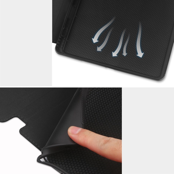 Pouzdro pro iPad 10.2 2021 / 2020 / 2019, Business Card and Pen Slot, černé