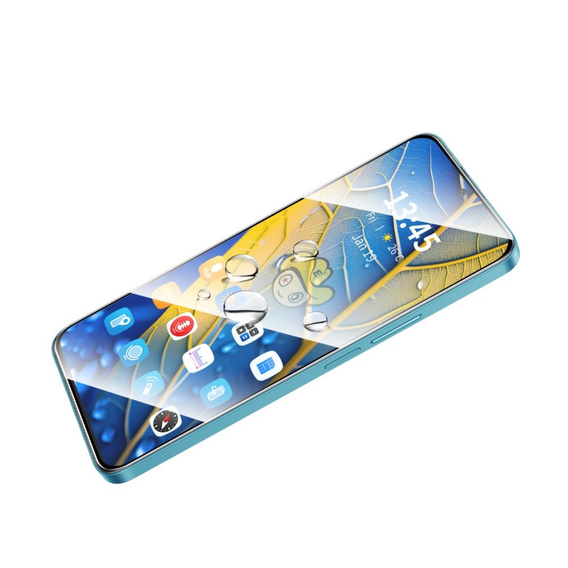 ENKAY Tvrzené sklo pro Xiaomi Redmi Note 13 5G / 4G, černé