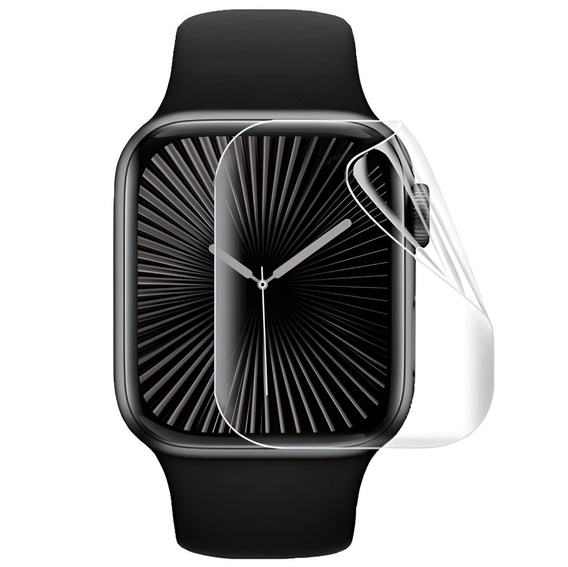 3x ERBORD Hydrogelová fólie pro Apple Watch 10/11 46mm