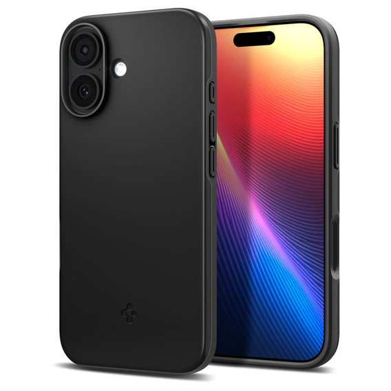 Spigen pouzdro pro iPhone 17, Thin Fit MagSafe, černé