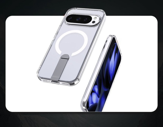 Hybridní pouzdro Fusion pro Google Pixel 10 Pro XL, pro MagSafe, se stojánkem, průhledné