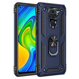 Pancéřové pouzdro pro Xiaomi Redmi Note 9, Nox Case Ring, modré