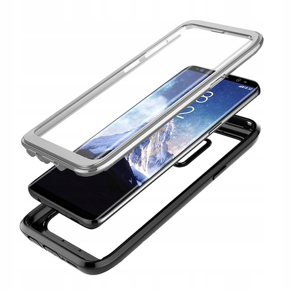 Pouzdro pro Samsung Galaxy S9, Shockproof, s fólií, modré