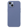 Pouzdro pro iPhone 15 Plus, Silicone Lite, šedé