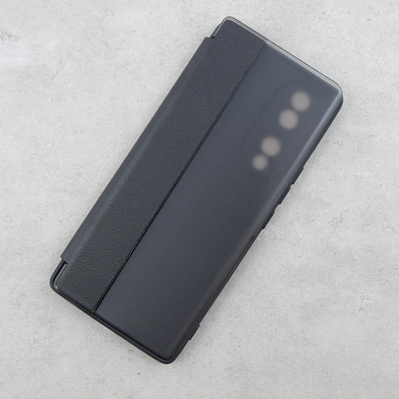 Flipové pouzdro pro Honor 70 5G, Side View, černé