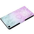 Pouzdro pro Samsung Galaxy Tab A7 Lite 8.7 T220 / T225, Origami, hearts