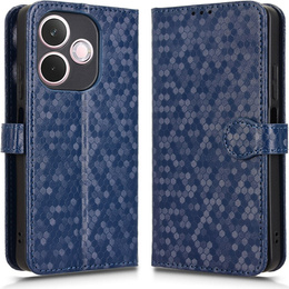 Flipové pouzdro pro Oppo A5 Pro 5G, Wallet Rhombus, modré