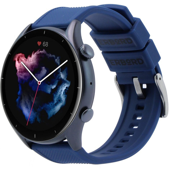 ERBORD Univerzální 22mm silikonový řemínek