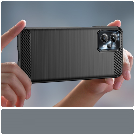 Pouzdro pro Motorola Moto G23 / G13, Carbon, černé