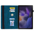Pouzdro pro Lenovo Tab M11, Classic, s prostorem pro stylus, modré