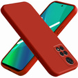 Pouzdro pro Xiaomi Redmi Note 11 Pro 4G, Silicone Lite, červené