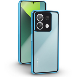 Pouzdro pro Xiaomi Redmi Note 13 Pro 5G, Magnetic Dual Glass, modré