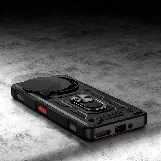 Pouzdro pro Xiaomi Poco F7 5G, CamShield Slide, černé