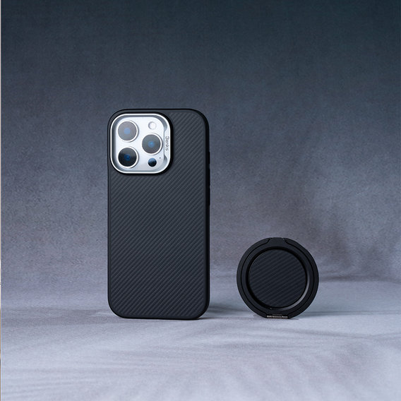 BENKS Kevlar Armor PRO Carbon Fiber 600D D065 pouzdro pro MagSafe pro iPhone 16 Pro