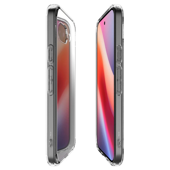 Pouzdro Spigen pro Google Pixel 9A, Ultra Hybrid, průhledné + 9H tvrzené sklo