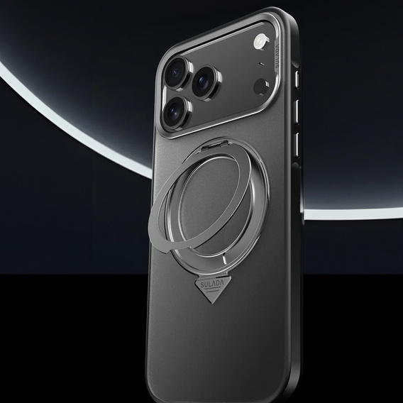 SULADA Magnetic Matte - pouzdro MagSafe se stojánkem pro iPhone 17 Pro