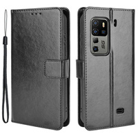 Klopové pouzdro pro uleFone Armor 11 5G/Armor 11T 5G, Crazy Horse Wallet, černé