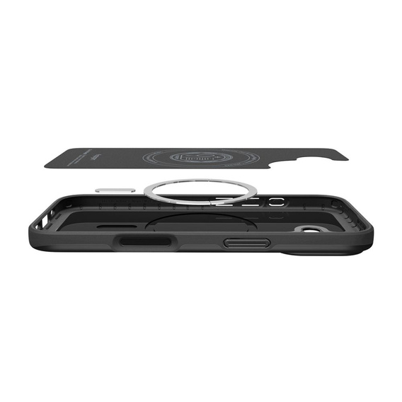 Spigen pouzdro pro iPhone 17, Thin Fit MagSafe, černé
