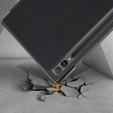 Pouzdro pro Samsung Galaxy Tab S9 FE+ Plus, Smartcase s prostorem pro stylus, černé