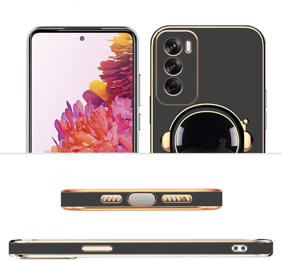 Pouzdro pro Oppo Reno 12 Pro, Astronaut, černé