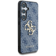 Pouzdro GUESS pro Samsung Galaxy S25, 4G Big Metal Logo, modré