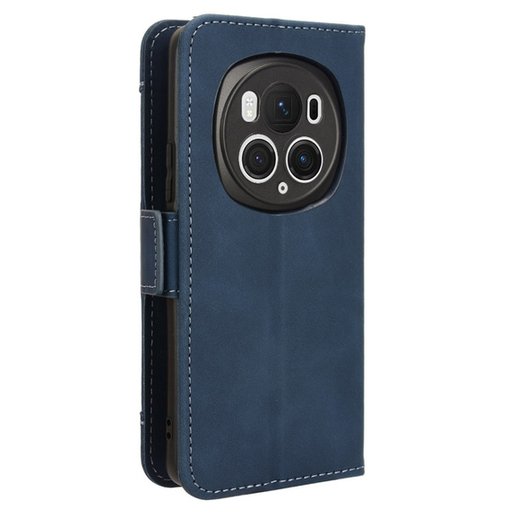 Klopové pouzdro pro Honor Magic 6 Pro 5G, Card Slot, námořnicky modré