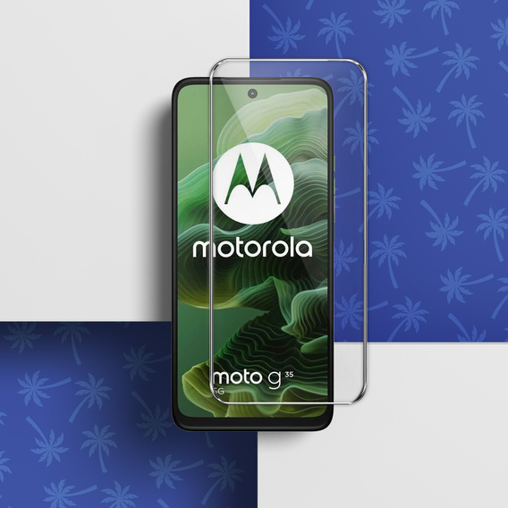 Tvrzené sklo Diamond Palm pro Motorola Moto G35 5G