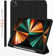Pouzdro pro iPad Pro 12.9" 2022/2021/2020 (6/5/4 gen.), Smart Pencil, se slotem na stylus, černé