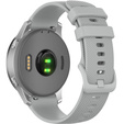 Pasek Silikonowy 18mm do Garmin Vivomove 3S / Vivoactive 4S, Grey