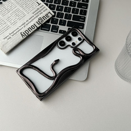 Pouzdro LUPHIE pro Samsung Galaxy S25 Ultra, Armor Bumper, černé