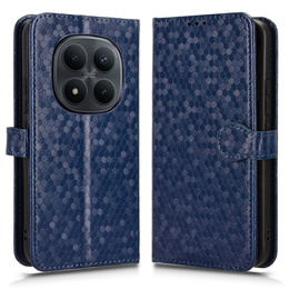 Pouzdro s klopou Wallet Rhombus pro Xiaomi Redmi Note 15 Pro Plus 5G / Poco M8 Pro 5G