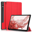 Pouzdro pro Samsung Galaxy Tab S9 Plus, Smartcase s prostorem pro stylus, červené