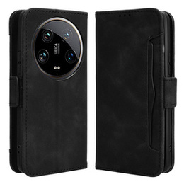 Klopové pouzdro pro Xiaomi 14 Ultra, Card Slot, černé