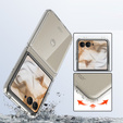 Pouzdro pro Motorola Razr 50 5G / Razr 60 5G, Fusion Hybrid, průhledné