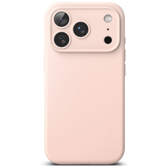 Pouzdro Ringke pro iPhone 17 Pro Max, silikonové magnetické pouzdro MagSafe, Pink Sand