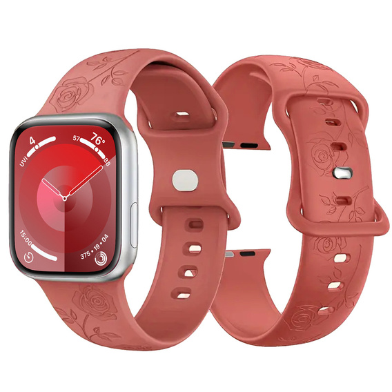 Silikonový řemínek pro Apple Watch 1/2/3/4/5/6/7/8/9/SE 38/40/41/mm