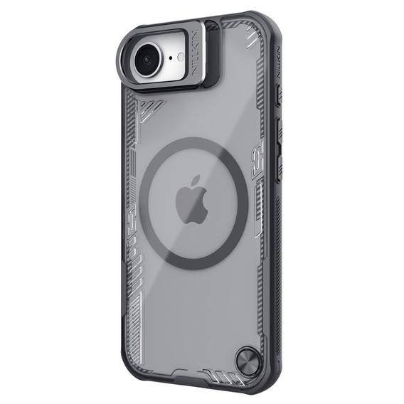 Pouzdro pro iPhone 16e, pancéřované Nillkin, Icelade Prop, pro Magsafe, černé
