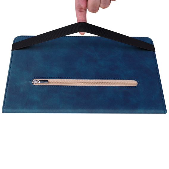 Pouzdro pro Lenovo Tab P11 Pro Gen 2Wallet Pen Slot, modré