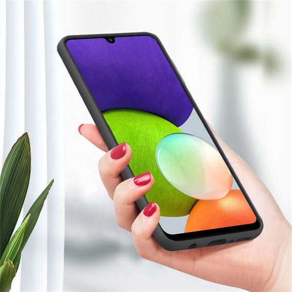 Pouzdro pro Samsung Galaxy A22 / M22 4G / LTE, Silicone Lite, černé