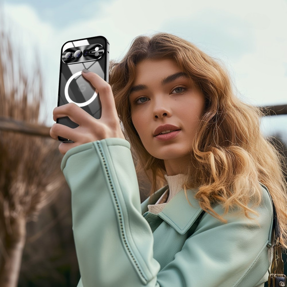 Ochranné pouzdro na fotoaparát pro Google Pixel 9 Pro, CamShield MagSafe, černé